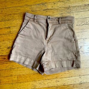 Everlane Way High Short 8 tan
